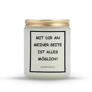 „MIT DIR AN MEINER SEITE IST ALLES MÖGLICH!“