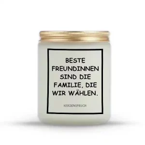„BESTE FREUNDINNEN SIND DIE FAMILIE, DIE WIR WÄHLEN.“