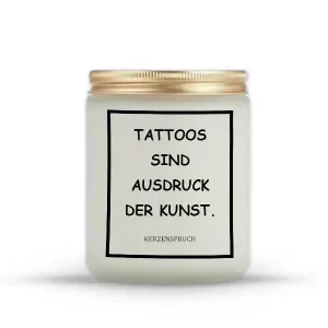 „TATTOOS SIND AUSDRUCK DER KUNST.“