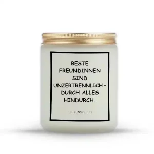 „BESTE FREUNDINNEN SIND UNZERTRENNLICH – DURCH ALLES HINDURCH.“