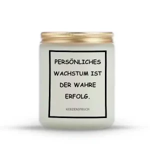„PERSÖNLICHES WACHSTUM IST DER WAHRE ERFOLG.“