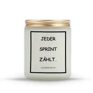 „JEDER SPRINT ZÄHLT.“