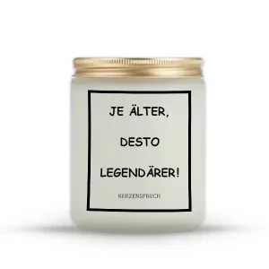 „JE ÄLTER, DESTO LEGENDÄRER!“