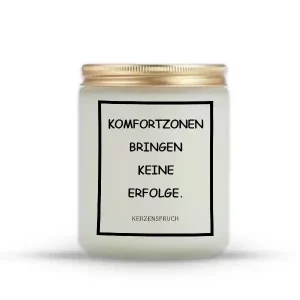 „KOMFORTZONEN BRINGEN KEINE ERFOLGE.“