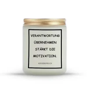„VERANTWORTUNG ÜBERNEHMEN STÄRKT DIE MOTIVATION.“
