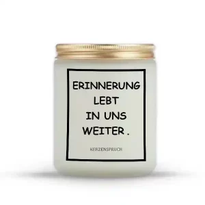 „ERINNERUNG LEBT IN UNS WEITER.“