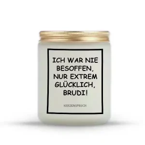 „ICH WAR NIE BESOFFEN, NUR EXTREM GLÜCKLICH, BRUDI!“