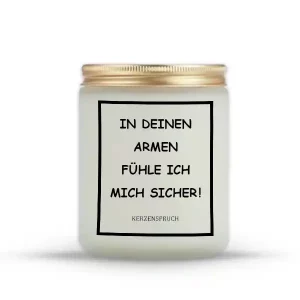 „IN DEINEN ARMEN FÜHLE ICH MICH SICHER!“