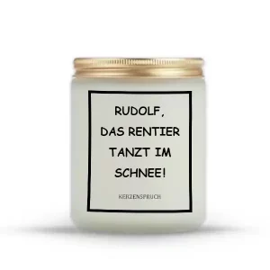 „RUDOLF, DAS RENTIER TANZT IM SCHNEE!“
