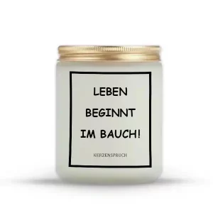 „LEBEN BEGINNT IM BAUCH!“