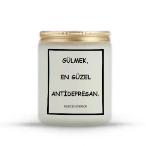 "GÜLMEK, EN GÜZEL ANTİDEPRESAN."