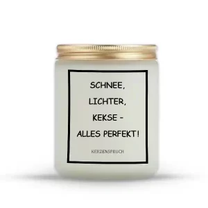 „SCHNEE, LICHTER, KEKSE – ALLES PERFEKT!“