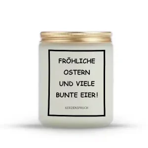 „FRÖHLICHE OSTERN UND VIELE BUNTE EIER!“
