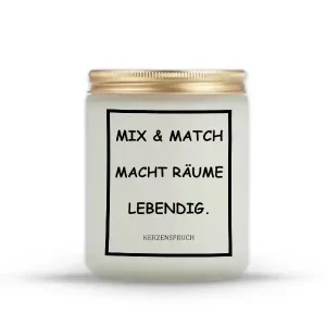 "MIX & MATCH MACHT RÄUME LEBENDIG."