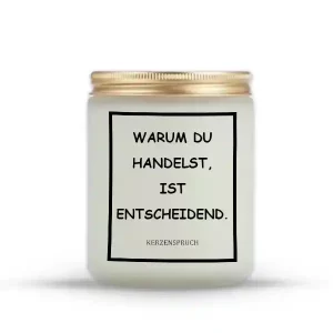 „WARUM DU HANDELST, IST ENTSCHEIDEND.“