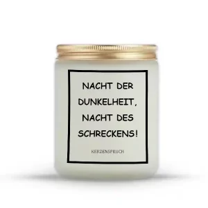 „NACHT DER DUNKELHEIT, NACHT DES SCHRECKENS!“