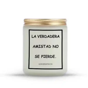 "LA VERDADERA AMISTAD NO SE PIERDE."