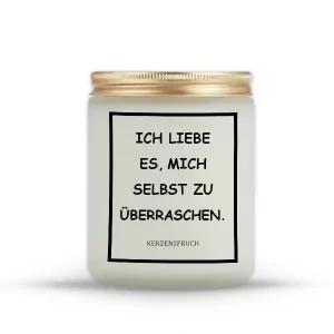 „ICH LIEBE ES, MICH SELBST ZU ÜBERRASCHEN.“