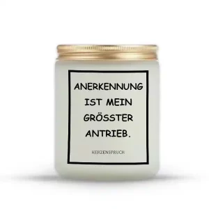 „ANERKENNUNG IST MEIN GRÖSSTER ANTRIEB.“