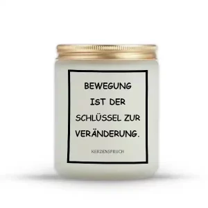 „BEWEGUNG IST DER SCHLÜSSEL ZUR VERÄNDERUNG.“