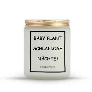 „BABY PLANT SCHLAFLOSE NÄCHTE!“