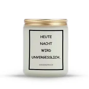 „HEUTE NACHT WIRD UNVERGESSLICH.“