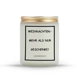 „WEIHNACHTEN – MEHR ALS NUR GESCHENKE!“