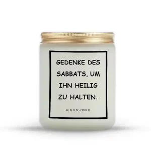 „GEDENKE DES SABBATS, UM IHN HEILIG ZU HALTEN.“