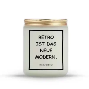 "RETRO IST DAS NEUE MODERN."