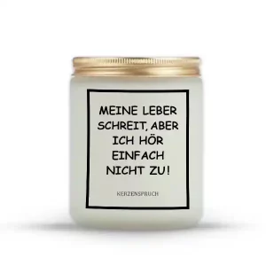 „MEINE LEBER SCHREIT, ABER ICH HÖR EINFACH NICHT ZU!“