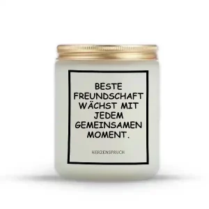 „BESTE FREUNDSCHAFT WÄCHST MIT JEDEM GEMEINSAMEN MOMENT.“