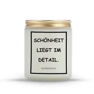 "SCHÖNHEIT LIEGT IM DETAIL."