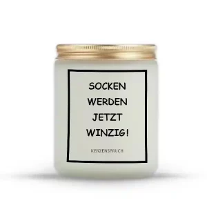 „SOCKEN WERDEN JETZT WINZIG!“