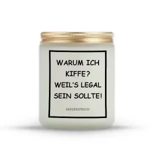 „WARUM ICH KIFFE? WEIL’S LEGAL SEIN SOLLTE!“