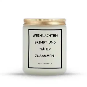 „WEIHNACHTEN BRINGT UNS NÄHER ZUSAMMEN!“