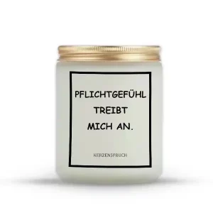 „PFLICHTGEFÜHL TREIBT MICH AN.“