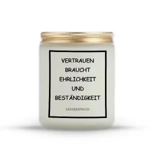 „VERTRAUEN BRAUCHT EHRLICHKEIT UND BESTÄNDIGKEIT“