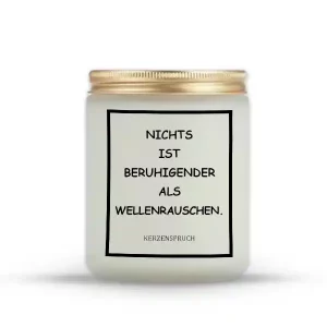 „NICHTS IST BERUHIGENDER ALS WELLENRAUSCHEN.“