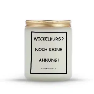 „WICKELKURS? NOCH KEINE AHNUNG!“