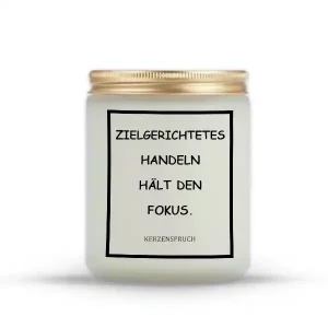 „ZIELGERICHTETES HANDELN HÄLT DEN FOKUS.“