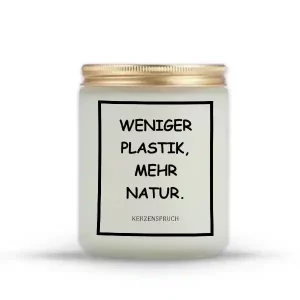 "WENIGER PLASTIK, MEHR NATUR."