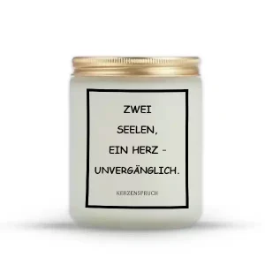 „ZWEI SEELEN, EIN HERZ – UNVERGÄNGLICH.“