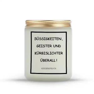 „SÜßIGKEITEN, GEISTER UND KÜRBISLICHTER ÜBERALL!“