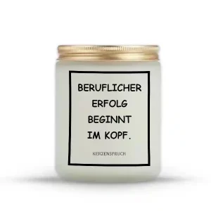 „BERUFLICHER ERFOLG BEGINNT IM KOPF.“