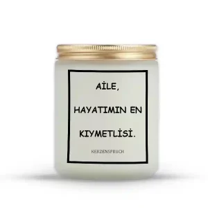 "AİLE, HAYATIMIN EN KIYMETLİSİ."