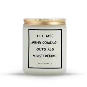 „ICH HABE MEHR COMING-OUTS ALS MODETRENDS!“