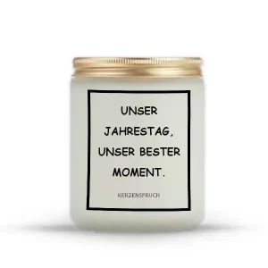 „UNSER JAHRESTAG, UNSER BESTER MOMENT.“