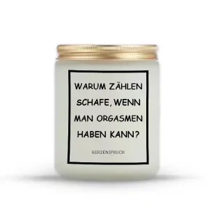 „WARUM ZÄHLEN SCHAFE, WENN MAN ORGASMEN HABEN KANN?“