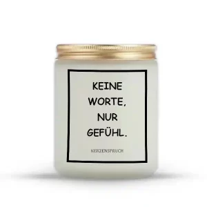 „KEINE WORTE, NUR GEFÜHL.“