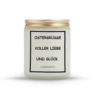 „OSTERGRÜßE VOLLER LIEBE UND GLÜCK.“